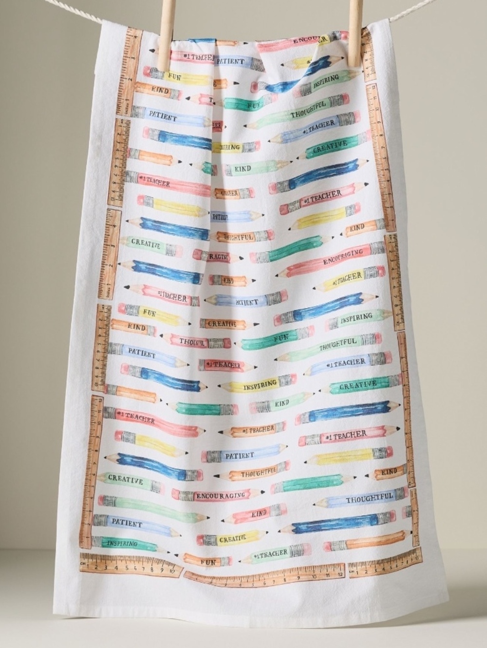 NWT Anthropologie Teacher Dishtowel